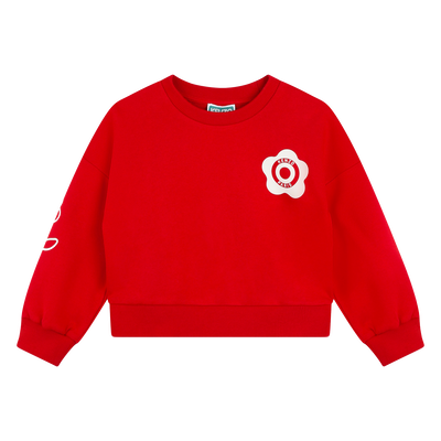 Baumwoll-Sweatshirt KENZO KIDS GIRL
