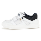Sneaker mit klettstreifen, WEISS, hi-res