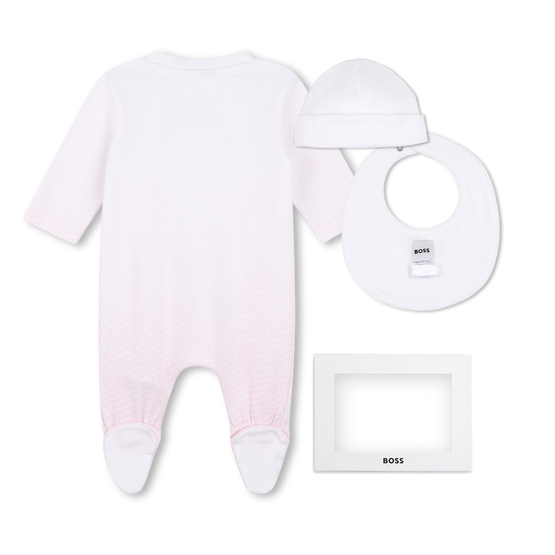 Pyjama-Set mit M&uuml;tze und L&auml;tzchen BOSS 
                        M&Auml;DCHEN