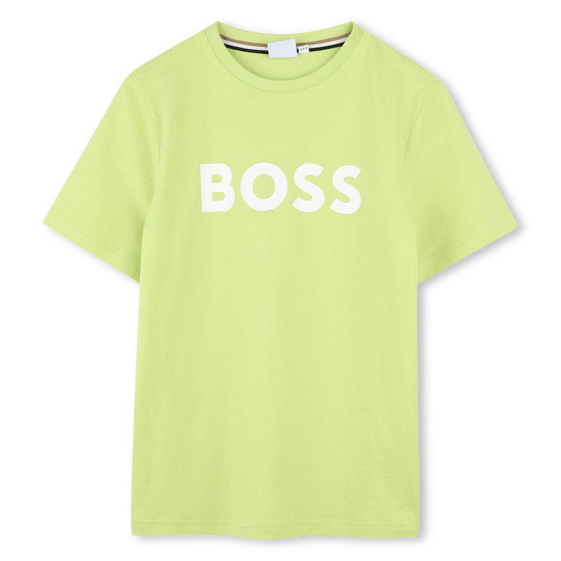 Kurz&auml;rmliges Baumwollshirt BOSS 
                        BOY
