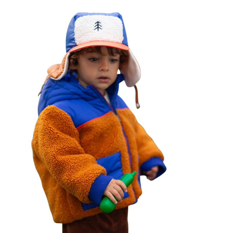 Zweifarbiger Mantel CARREMENT BEAU 
                        BOY