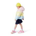 Dreifarbige Daunenjacke mit Kapuze BILLIEBLUSH 
                    GIRL