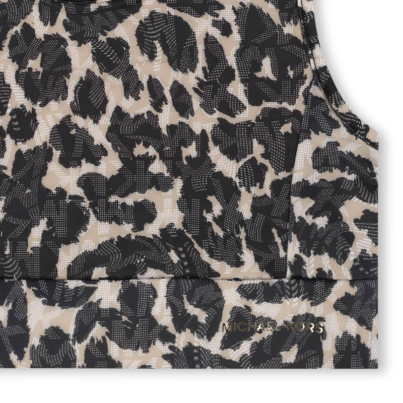 Sport-Bralette mit Muster MICHAEL KORS 
                        GIRL