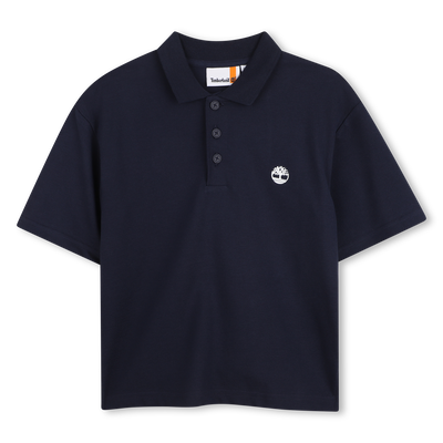 KURZ&Auml;RMELIGES POLOSHIRT MIT LOGO TIMBERLAND BOY