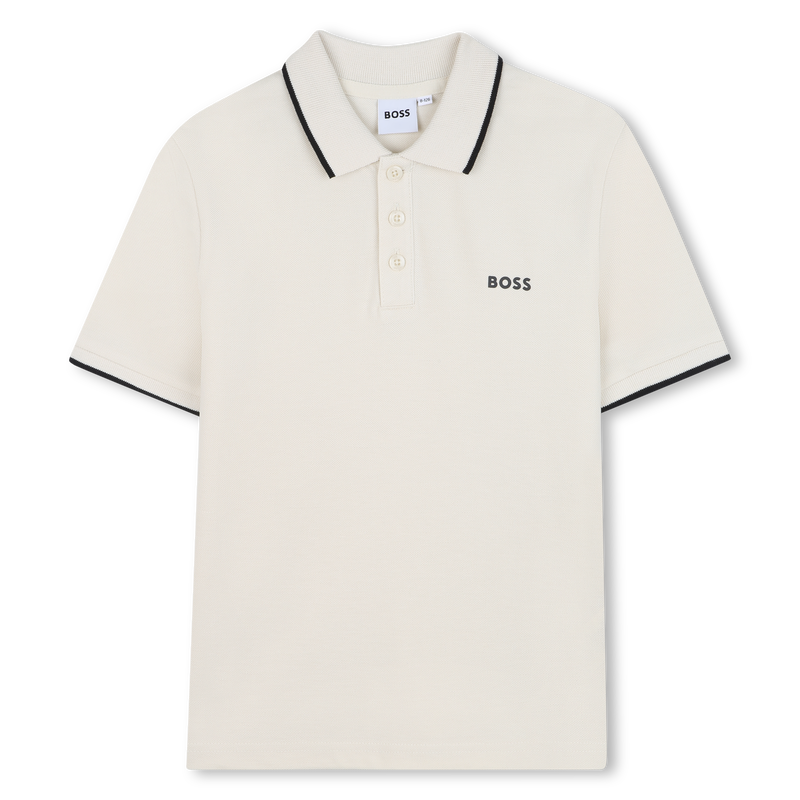 Poloshirt aus Pikee BOSS 
                        BOY