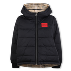 Wende-Daunenjacke mit Kapuze HUGO 
                    BOY