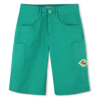 Kurze Cargohose aus Baumwolle KENZO KIDS 
                    BOY