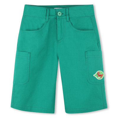 Kurze Cargohose aus Baumwolle KENZO KIDS BOY