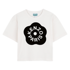 Gepr&auml;gtes bedrucktes t-shirt KENZO KIDS 
                    GIRL