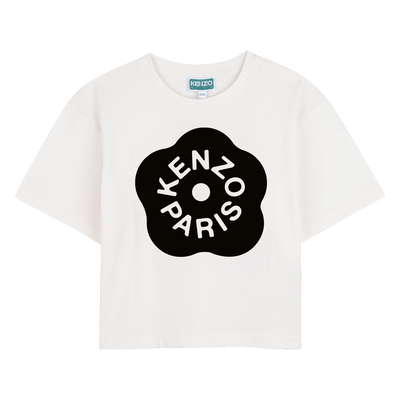 GEPR&Auml;GTES BEDRUCKTES T-SHIRT KENZO KIDS GIRL