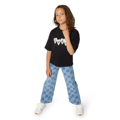 Kurz&auml;rmeliges t-shirt HUGO GIRL