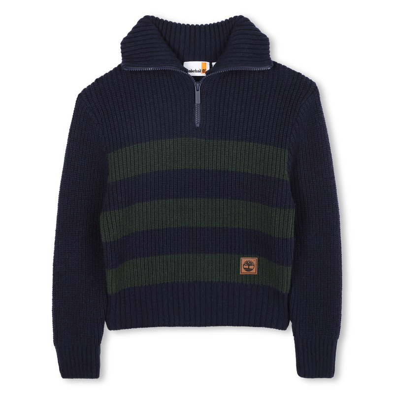 Trucker-Pullover aus Baumwolle TIMBERLAND 
                        BOY