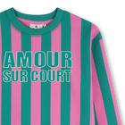 Fleece-sweatshirt KIDS AROUND 
                    GIRL