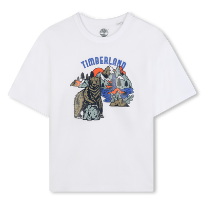 Kurz&auml;rmeliges T-Shirt aus Jersey TIMBERLAND BOY