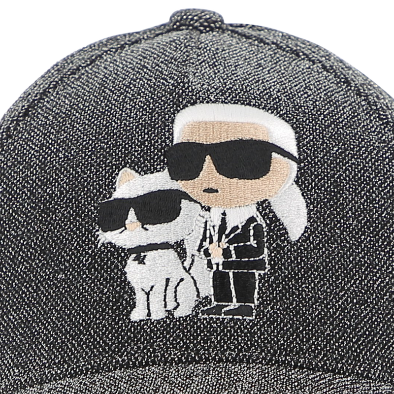 Kappe mit verstellbarem verschluss KARL LAGERFELD KIDS 
                        GIRL