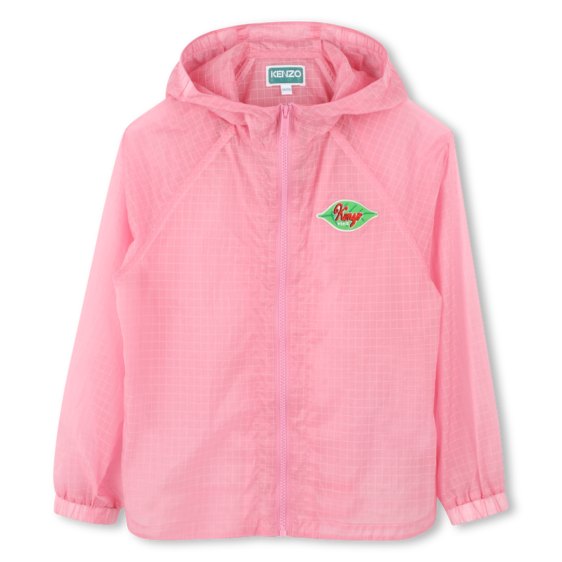 Regenjacke mit Kapuze KENZO KIDS 
                        GIRL