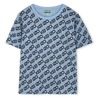 Baumwoll-T-Shirt mit Print KENZO KIDS 
                    BOY