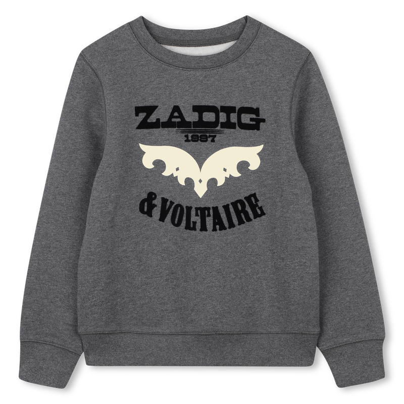 Fleece-Sweatshirt mit Rundhalsausschnitt ZADIG & VOLTAIRE 
                        BOY