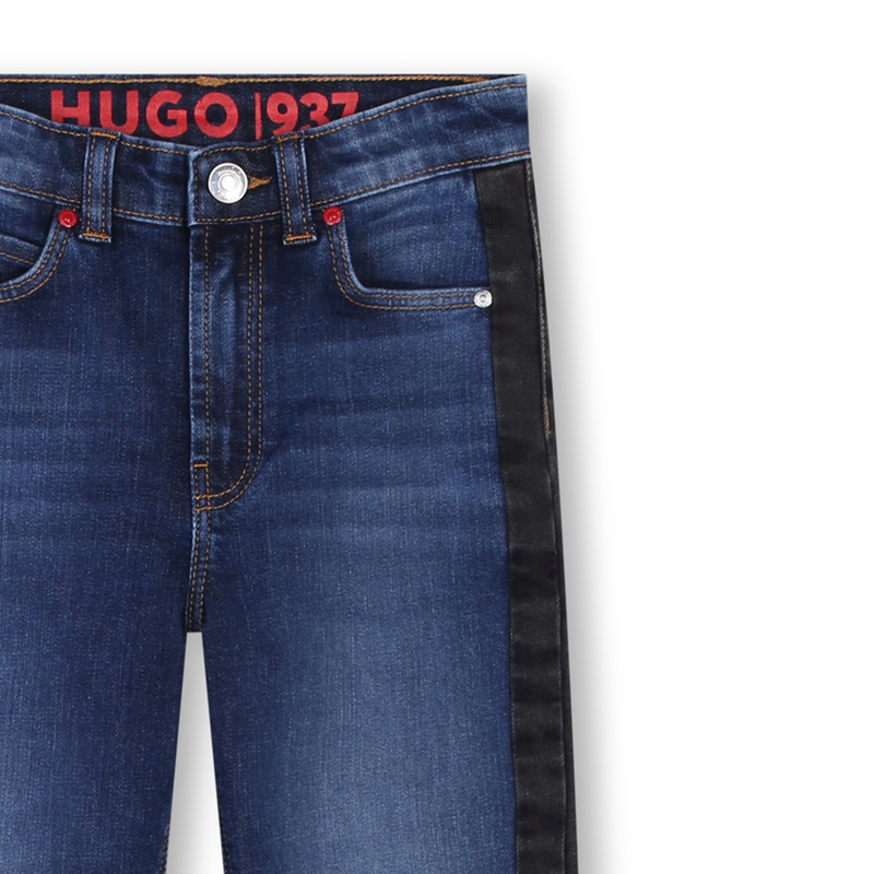 Jeans mit seitlichen Einsätzen HUGO 
                        GIRL