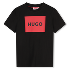 Kurzarm-T-Shirt aus Baumwolle HUGO 
                    BOY