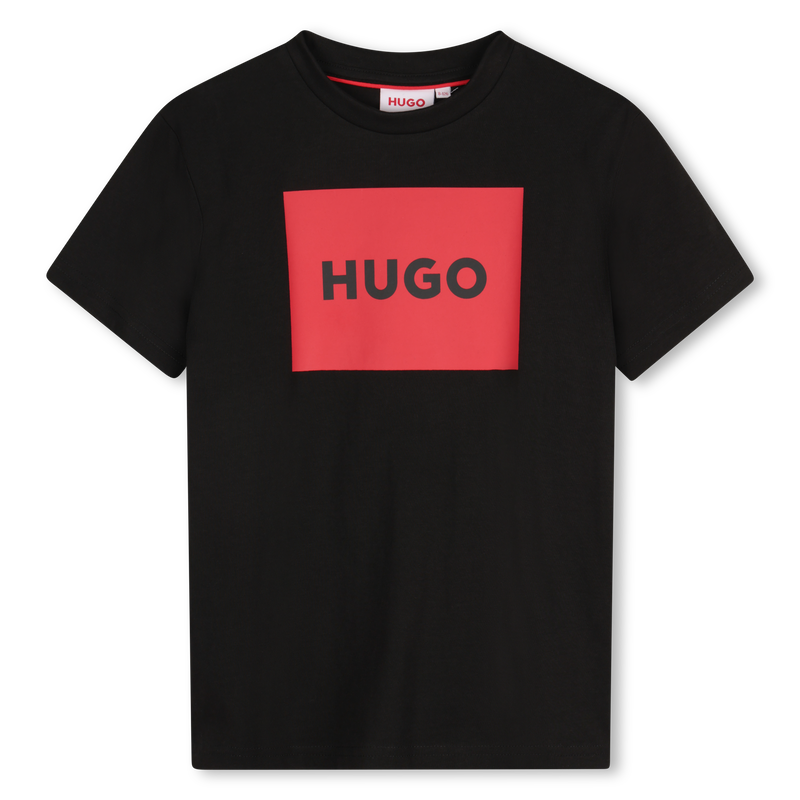 Kurzarm-T-Shirt aus Baumwolle HUGO 
                        BOY