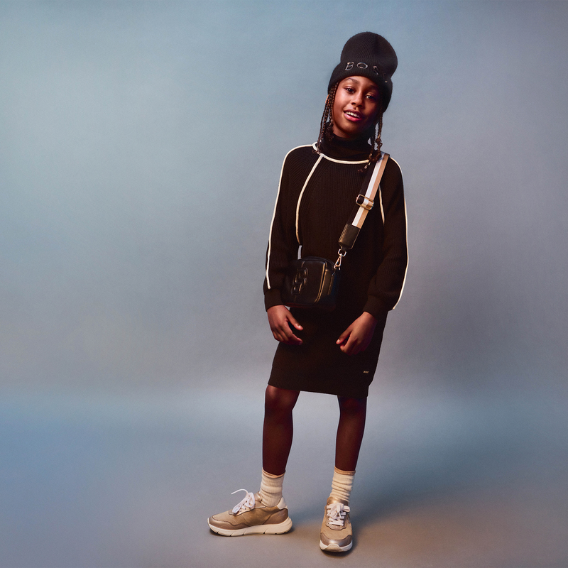 Rollkragen-Kleid BOSS 
                        GIRL