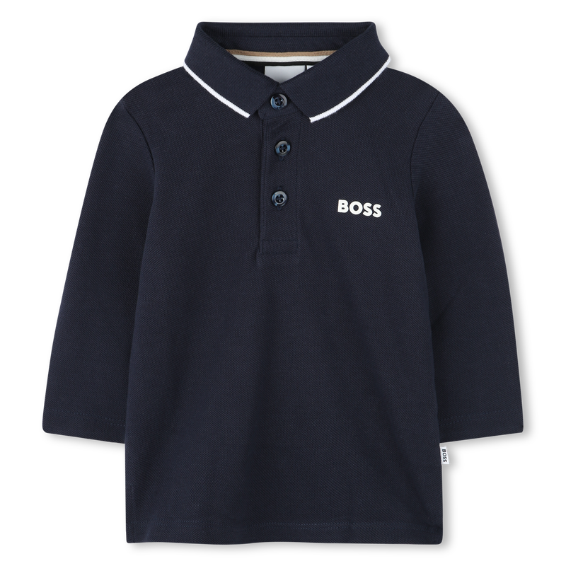 Polo-Shirt aus Baumwoll-Piqué BOSS 
                        BOY