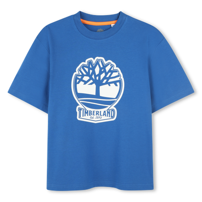Zweifarbiges T-Shirt mit Logo TIMBERLAND BOY