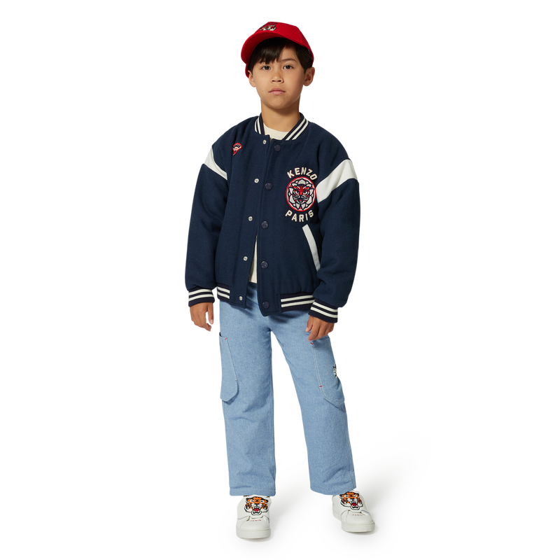 Baumwollhose mit Taschen KENZO KIDS 
                        BOY