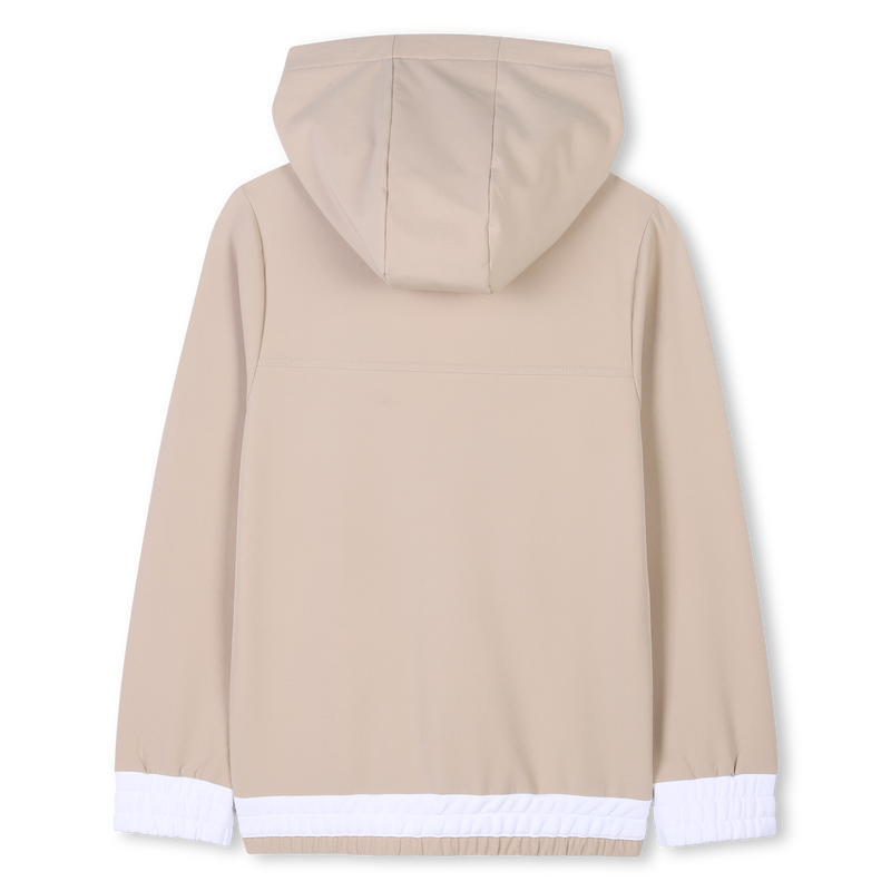 Sweatshirt aus 2 Materialien BOSS 
                        BOY