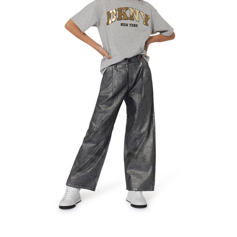 Jeans mit weitem Schnitt DKNY 
                        GIRL