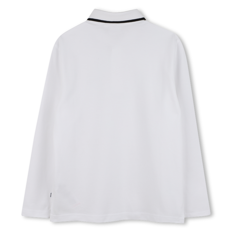 Lang&auml;rmeliges Poloshirt BOSS 
                        BOY