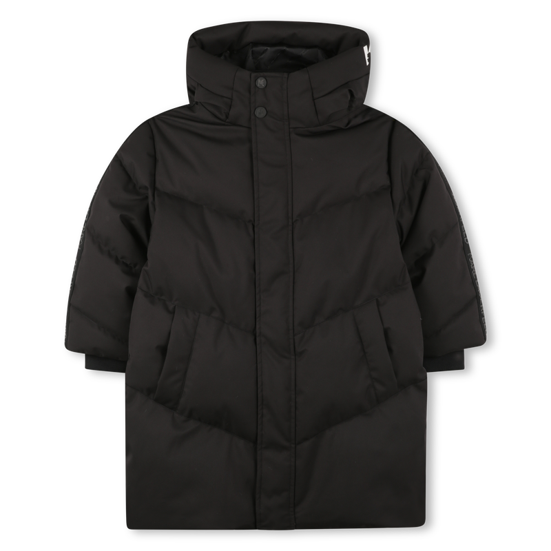 Daunenjacke mit Kapuze KARL LAGERFELD KIDS 
                        BOY