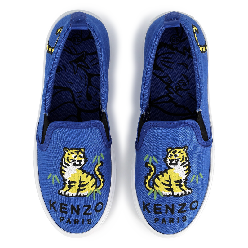 Slip-On Sneaker aus Stoff KENZO KIDS 
                        UNISEX