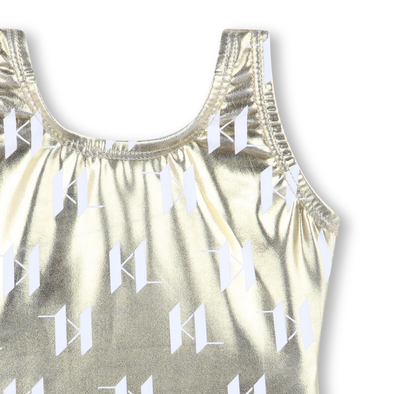 Bedruckter Badeanzug KARL LAGERFELD KIDS 
                        GIRL