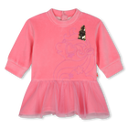 Kleid aus zwei Materialien BILLIEBLUSH 
                    GIRL