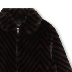Flauschige Fleecejacke LANVIN 
                    M&Auml;DCHEN