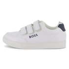Sneaker aus Rindsleder, WEISS, hi-res