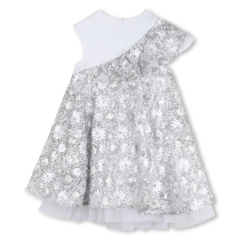 ZEREMONIENKLEID AUS BI-MATERIAL KARL LAGERFELD KIDS 
                        GIRL