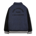 Bomberjacke aus Polyester KARL LAGERFELD KIDS 
                    BOY