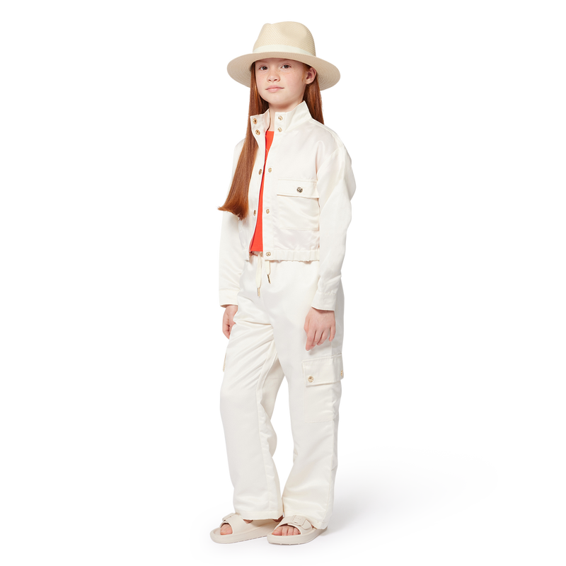 Gl&auml;nzende Hose mit Taschen MICHAEL KORS 
                        GIRL