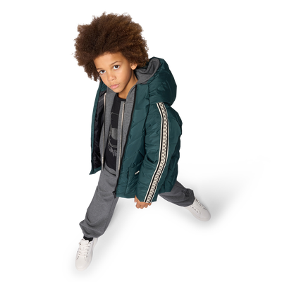 Steppjacke mit Kapuze KARL LAGERFELD KIDS BOY