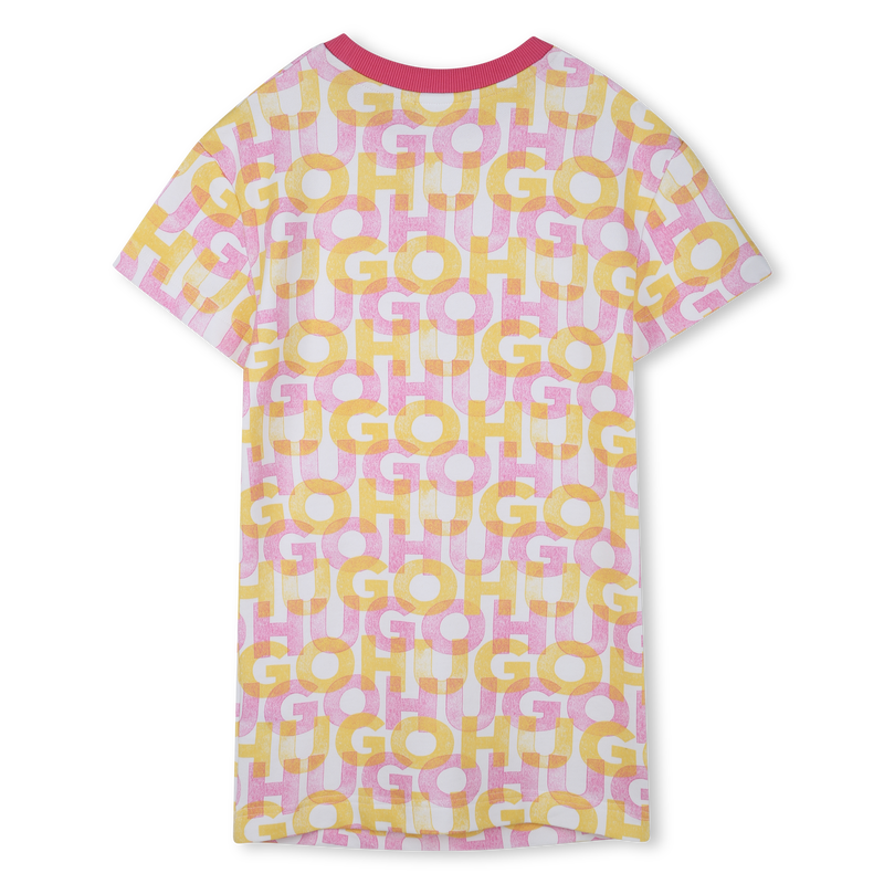 Sweatkleid mit Logomuster HUGO 
                        GIRL
