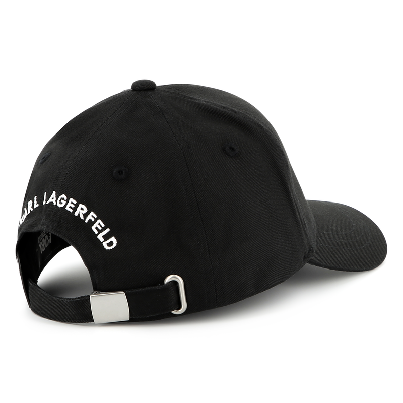 Verstellbares Baumwoll-Cap KARL LAGERFELD KIDS 
                        BOY