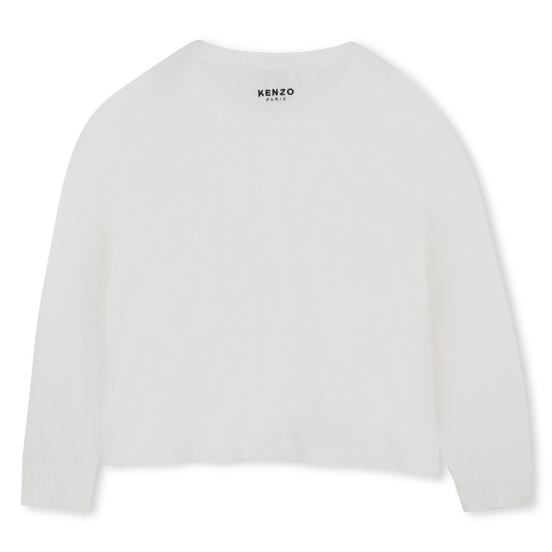 Cardigan aus Strick KENZO KIDS 
                        GIRL