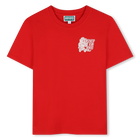 T-Shirt mit kurzen &Auml;rmeln KENZO KIDS 
                    BOY