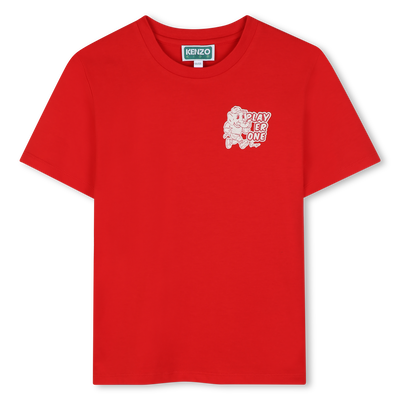 T-Shirt mit kurzen &Auml;rmeln KENZO KIDS BOY