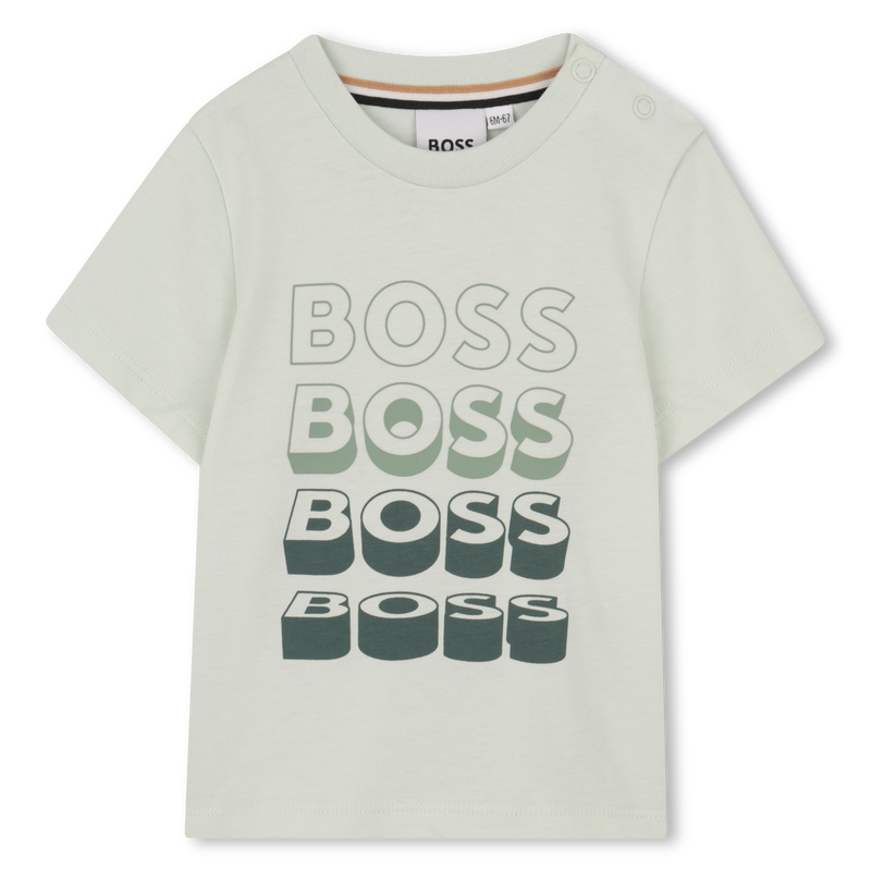 KURZ&Auml;RMELIGES T-SHIRT BOSS 
                        BOY
