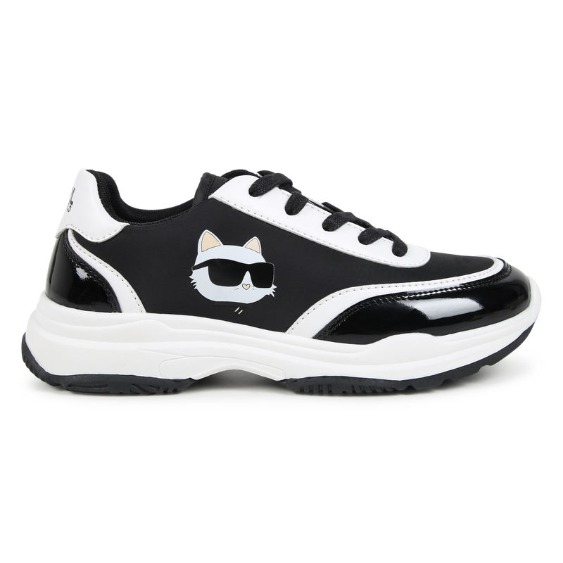 Sneaker zum Schn&uuml;ren KARL LAGERFELD KIDS 
                        GIRL