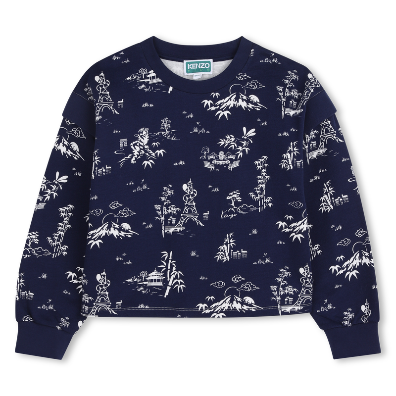 FLEECE-SWEATSHIRT KENZO KIDS 
                        GIRL